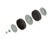 Img of Albion Piston Replac. Kit for 2" Diameter Sp. Dlx Dr Leather
